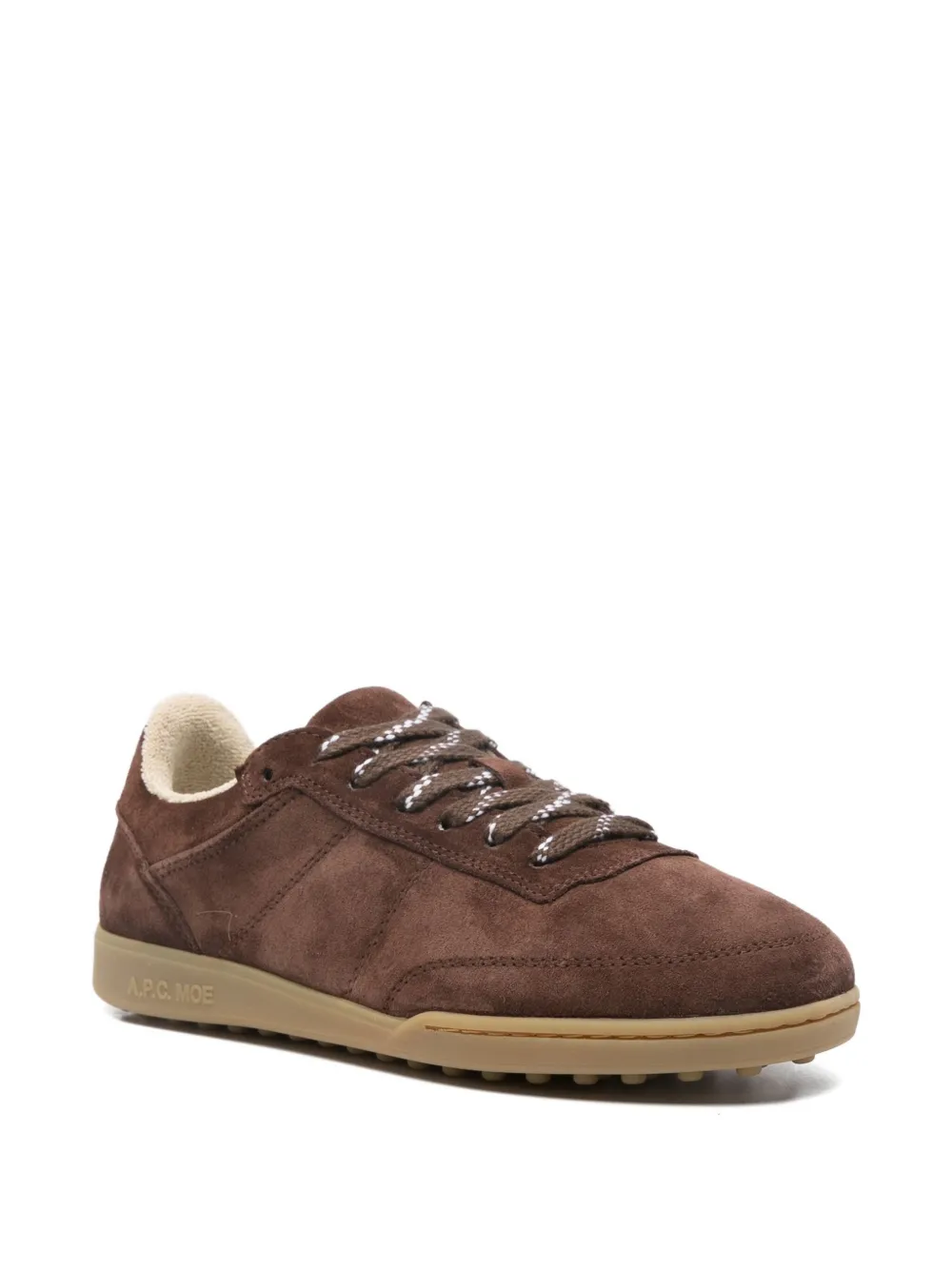 A.P.C. suede lace-up sneakers | Low-Tops | Image 2