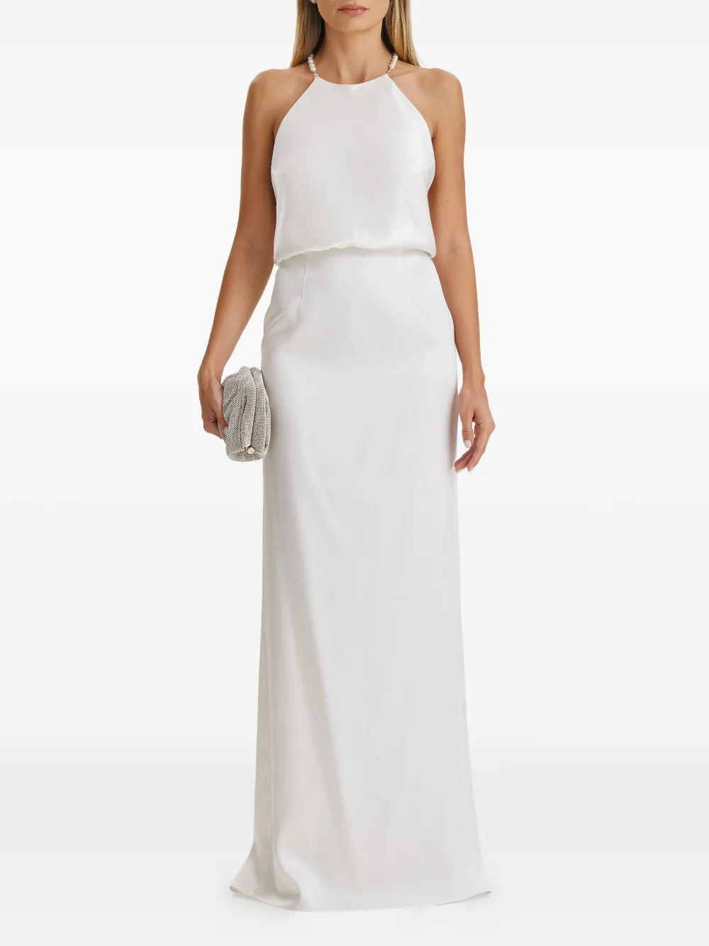 IL VOLO Jewel pearl-embellished halterneck dress | Evening Dresses | Image 2