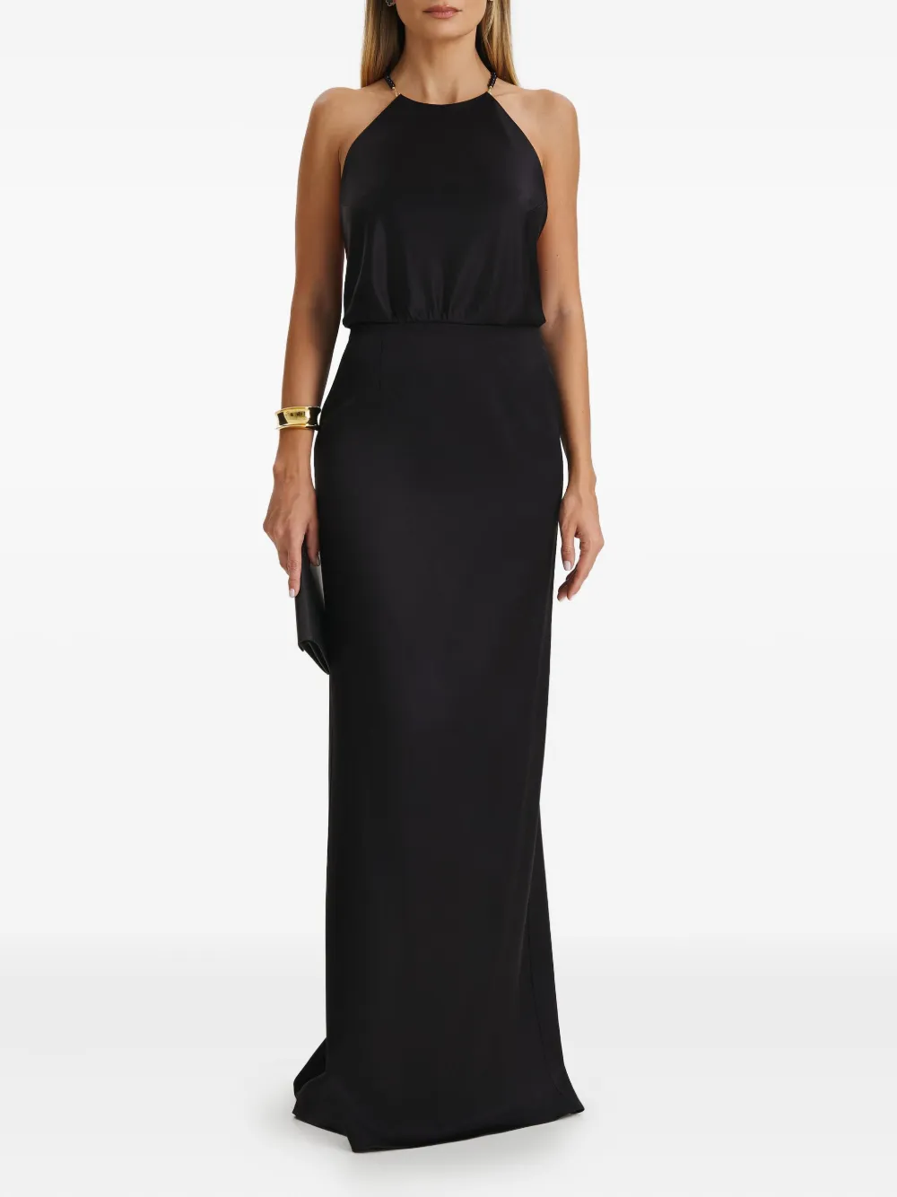 IL VOLO Jewel halterneck train dress | Evening Dresses | Image 2