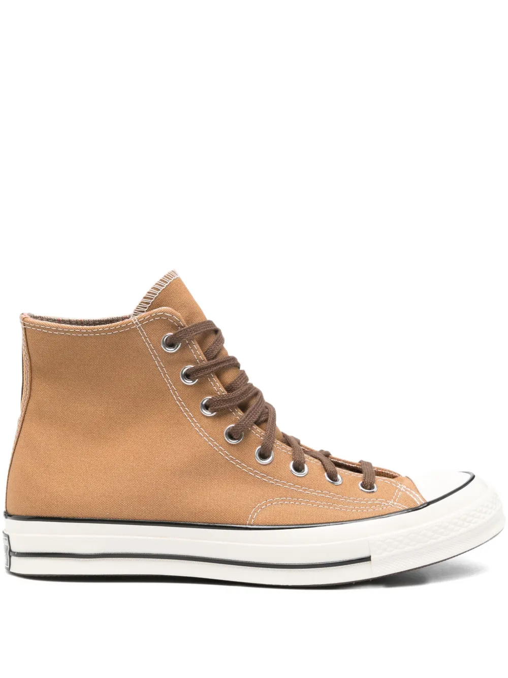 Converse Chuck 70 canvas high-top sneakers Brown