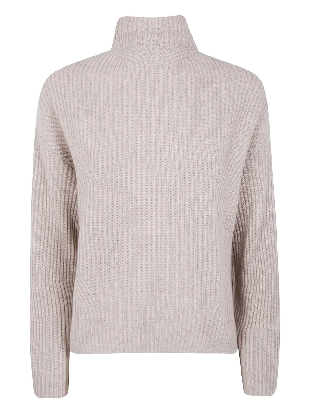 kujten Demi high-neck ribbed sweater | Neutrals | Image 1