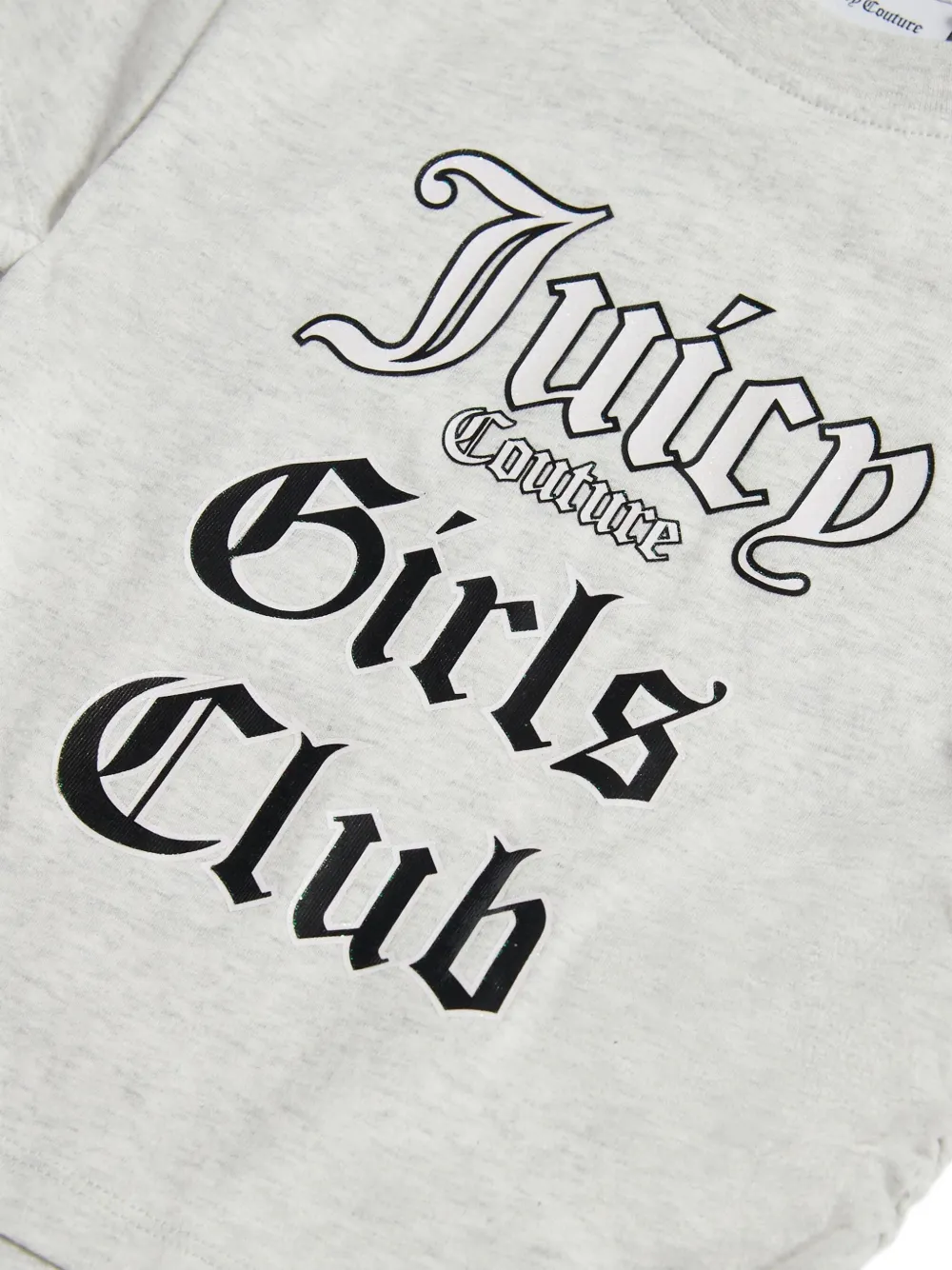 Juicy Couture Kids T-shirt met ruches Grijs