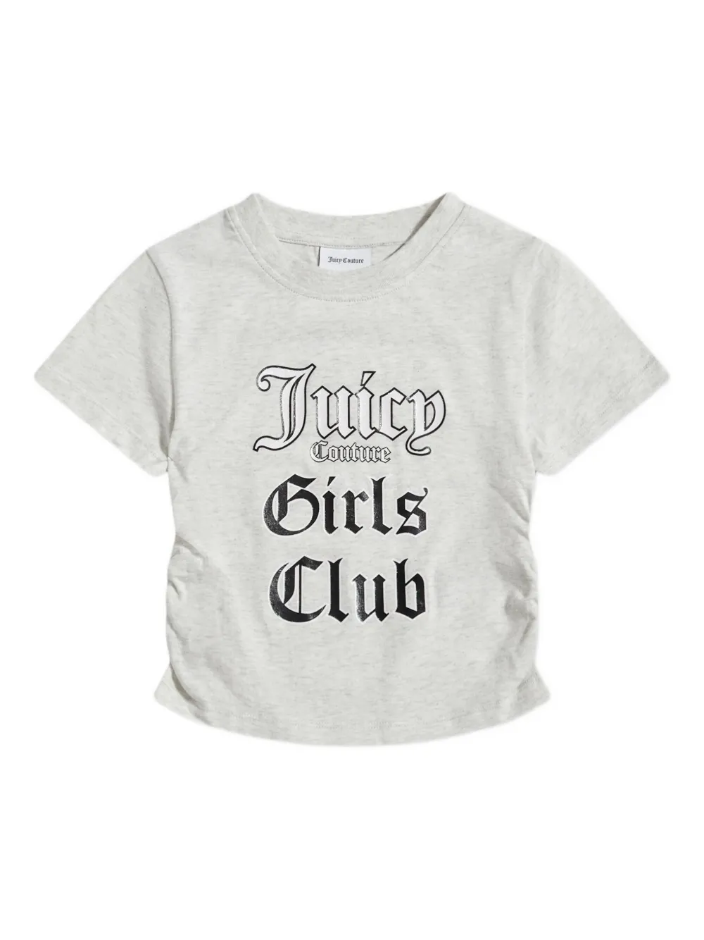 Juicy Couture Kids ruched-detail T-shirt | Grey | Image 1