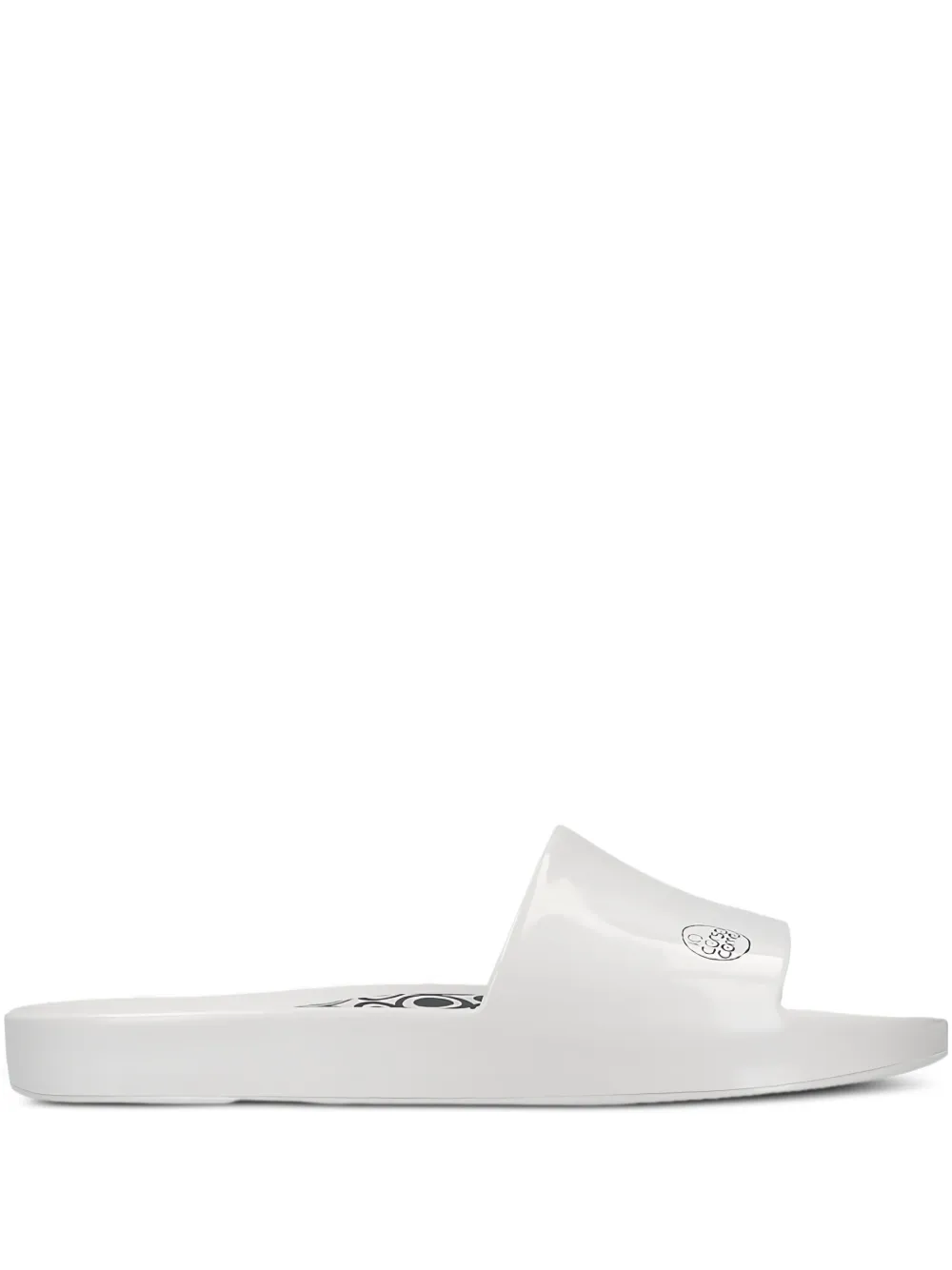 Melissa x 10 Corso print slides White