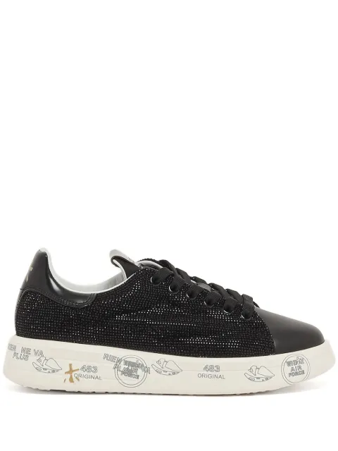 Premiata crystal-embellished sneakers