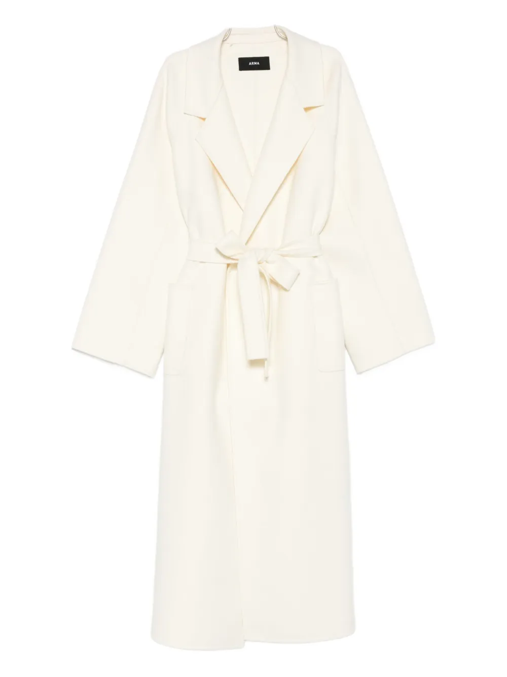 Arma Belted Jacket In White