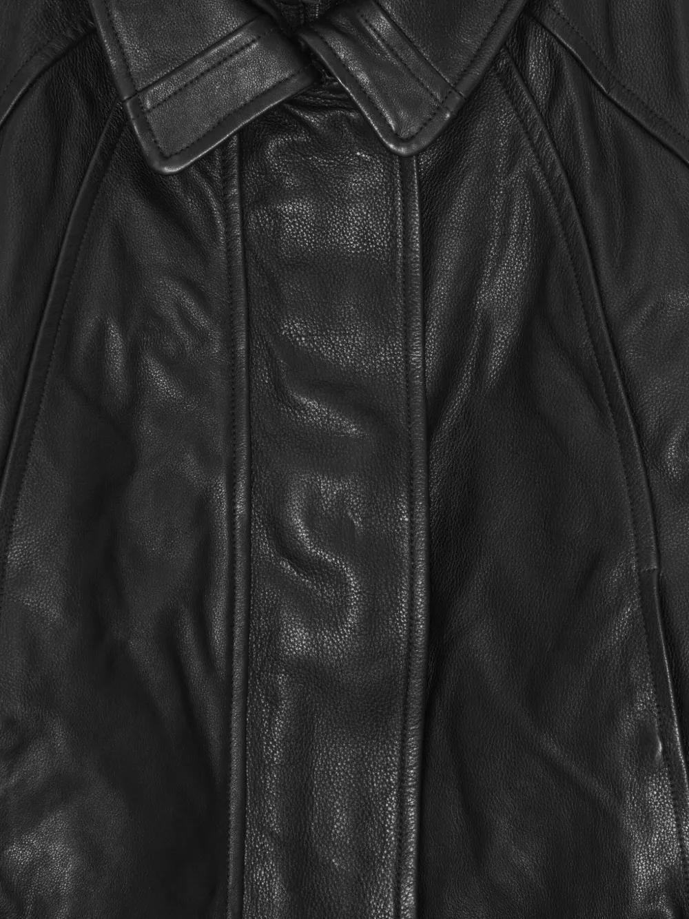 Remain Birger Christensen Leather Jacket In Black