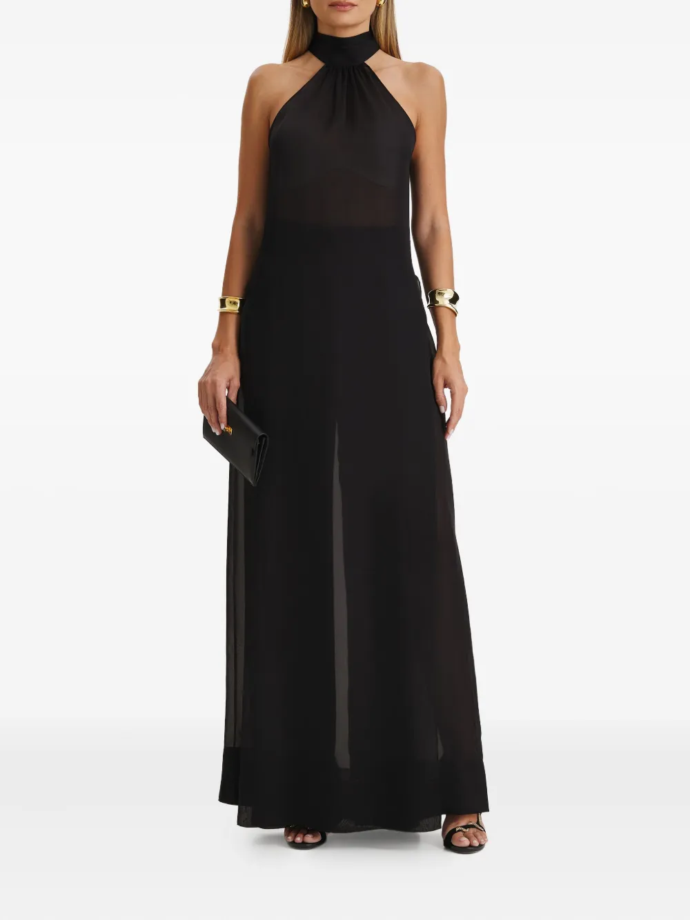 IL VOLO Erin bow-halter top | Blouses | Image 2