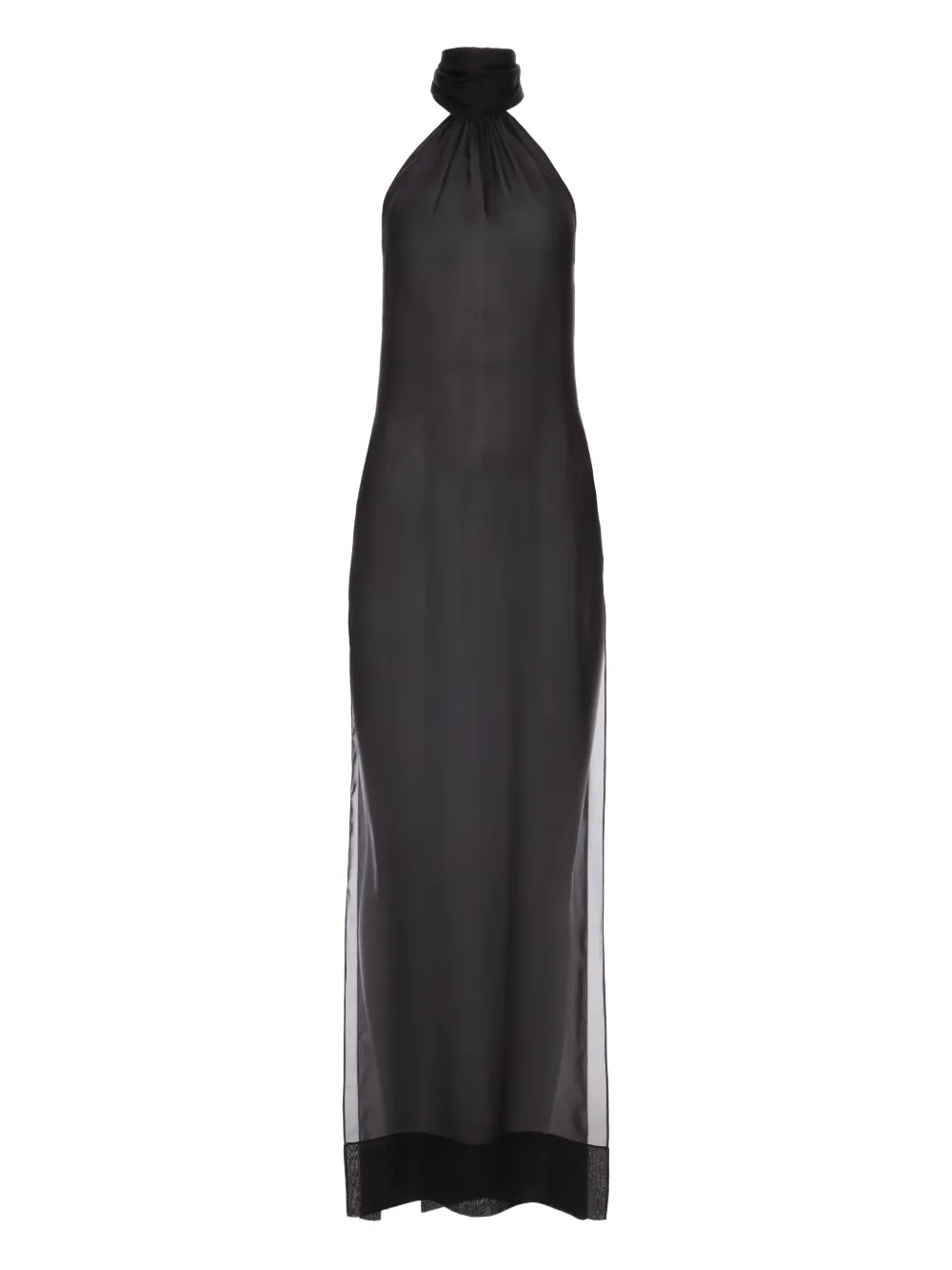 IL VOLO Erin bow-halter top | Black | Image 1