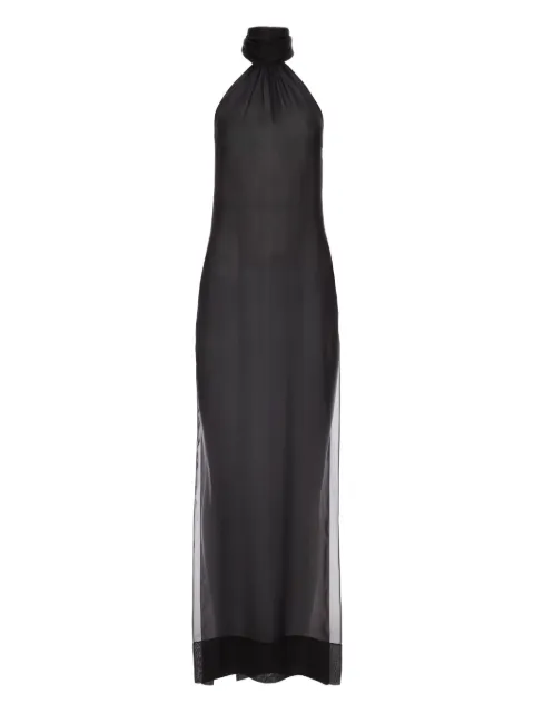 IL VOLO Erin bow-halter top