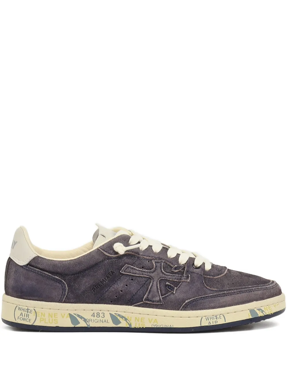 Premiata Bskt Clay suède sneakers Blauw