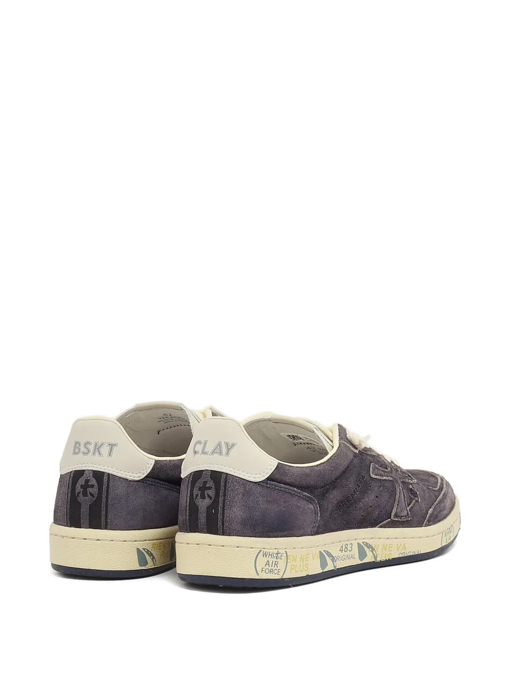 Premiata Bskt Clay suède sneakers Blauw