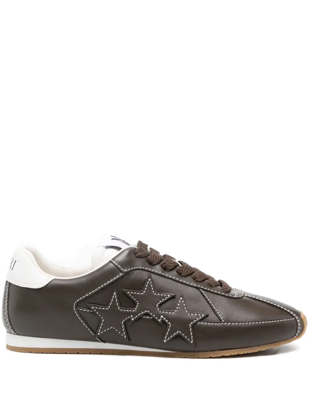 AMIRI Pacific Flat leather sneakers Brown