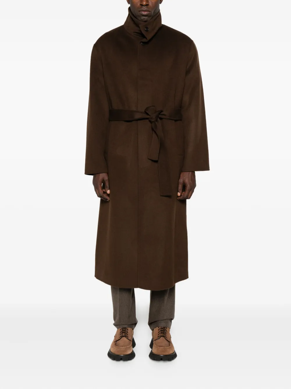 TONYWACK belted wool coat | Single Breasted Coats | Image 2