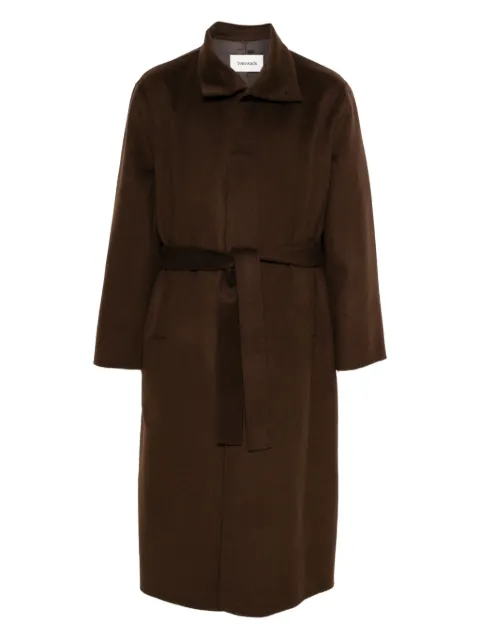 TONYWACK belted wool coat