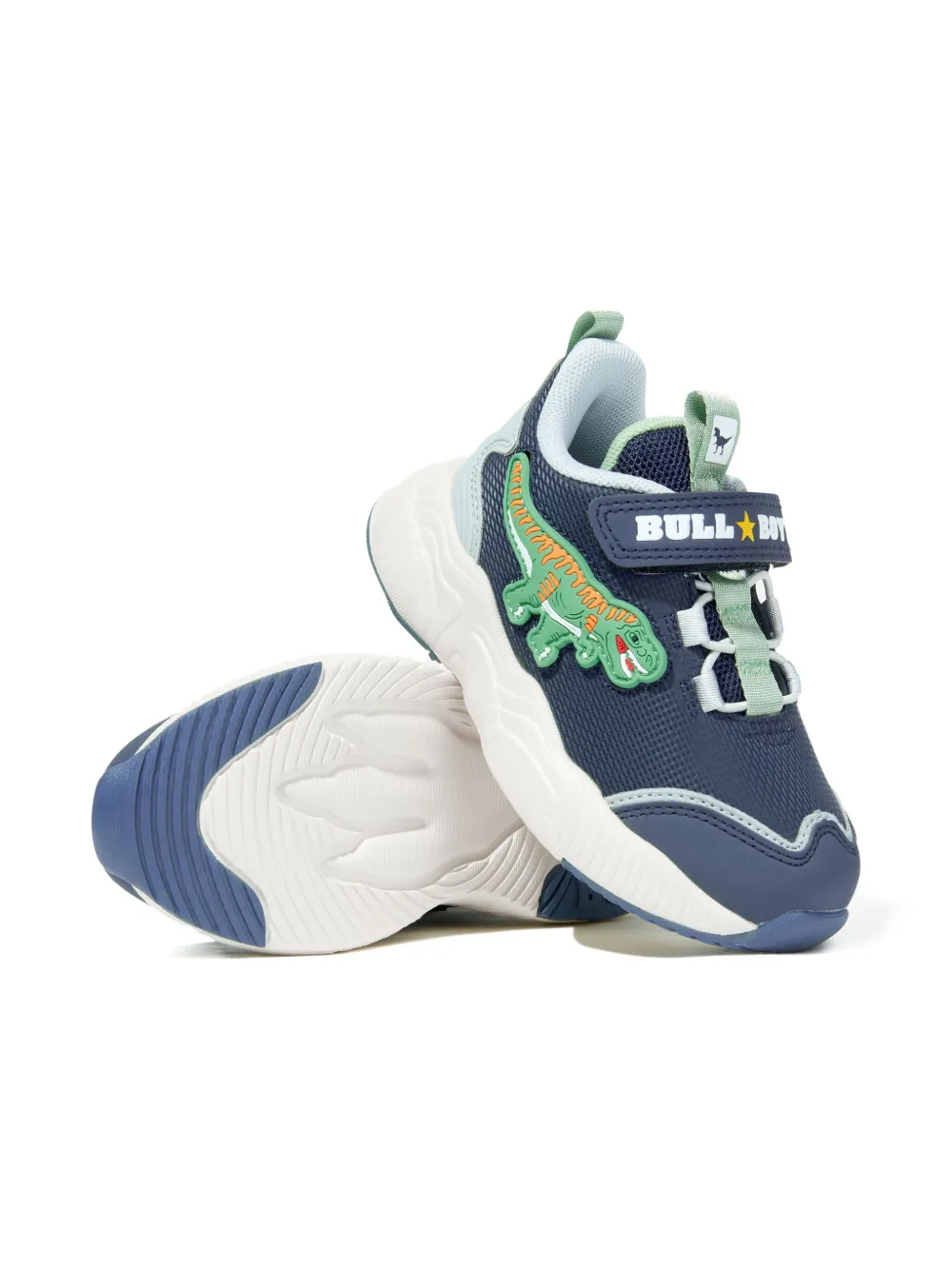 Lelli Kelly T-Rex appliqué sneakers Blauw
