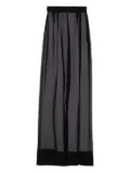 IL VOLO Erin sheer trousers - Black
