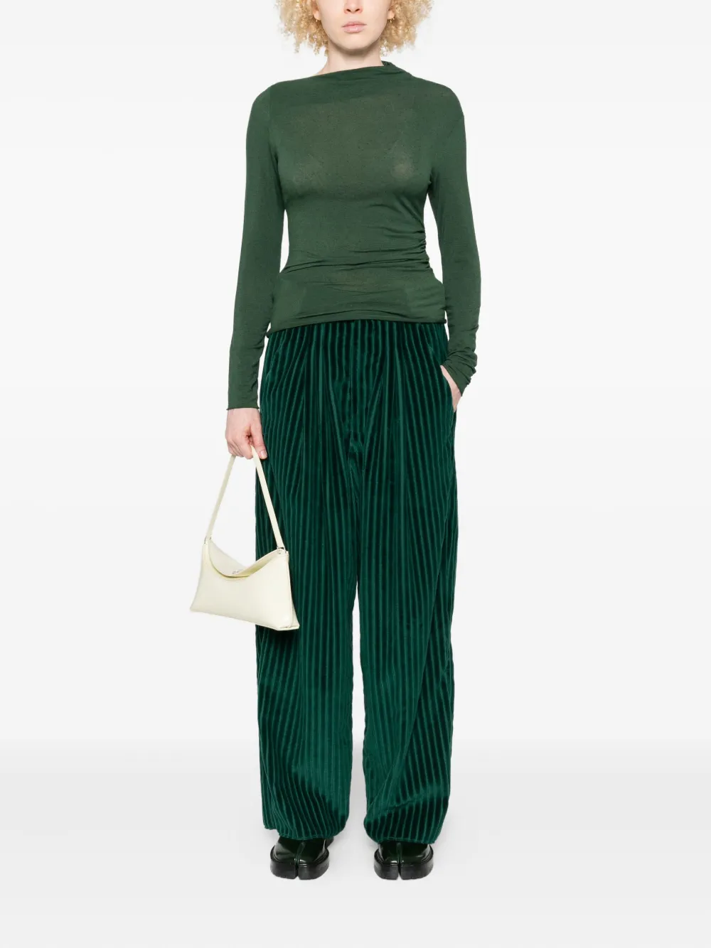 Niu draped asymmetric sweater | Knitted Tops | Image 2