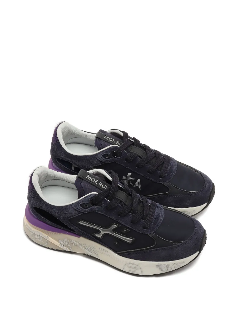 Premiata Moed 7794 leren sneakers - Blauw