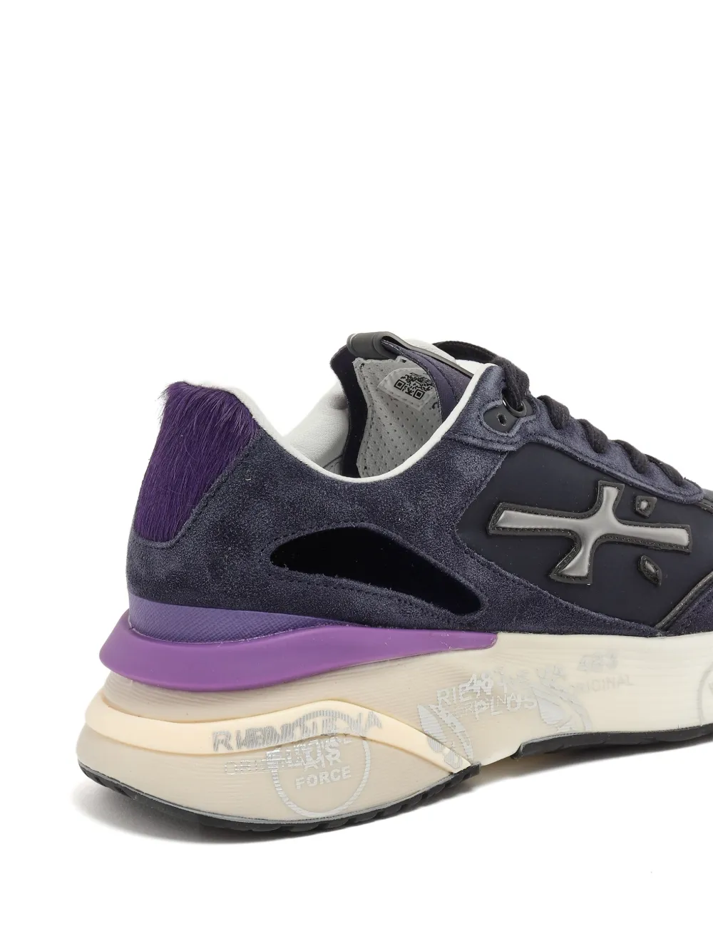 Premiata Moed 7794 Leather Sneakers In Blue
