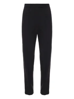 Alexander McQueen zip-detail-high-waisted Trousers | Black | FARFETCH