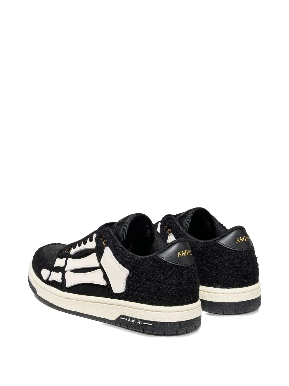 AMIRI skeleton-embellished sneakers Black