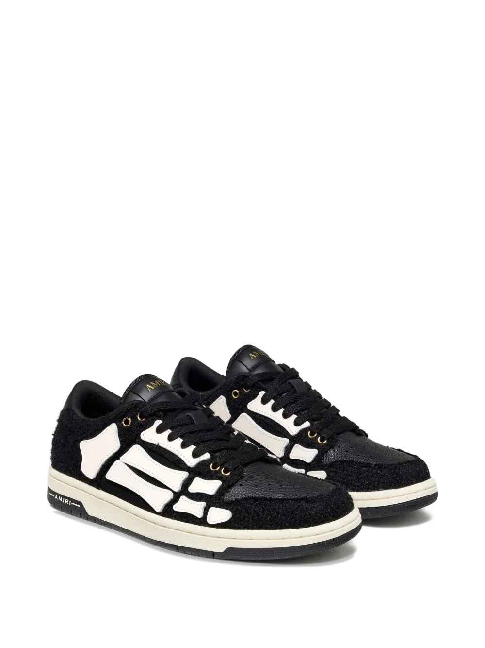 AMIRI skeleton-embellished sneakers Black