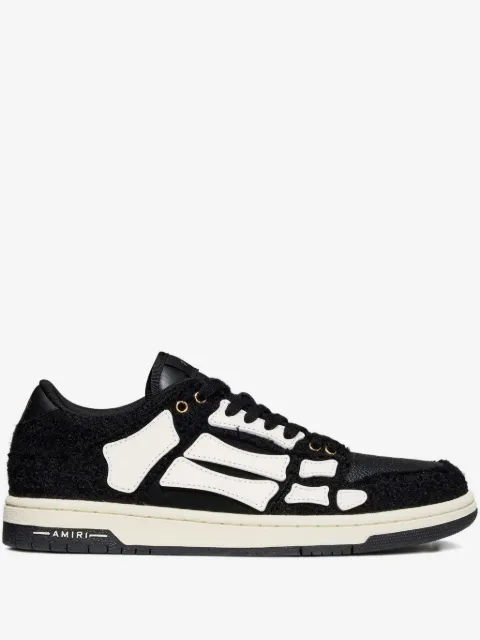 AMIRI tenis con detalle de esqueleto