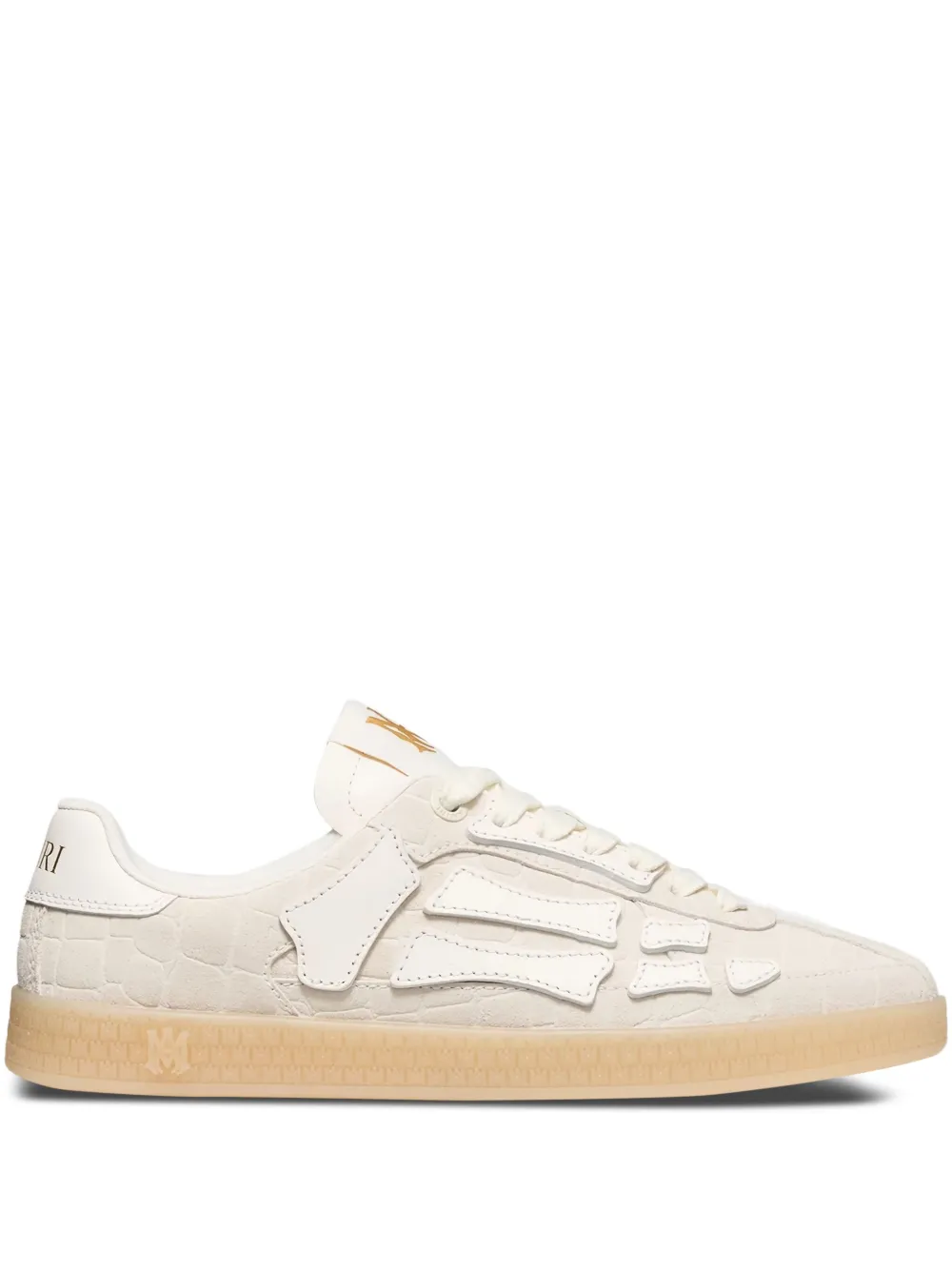 AMIRI croc-debossed leather sneakers | Neutrals | Image 1