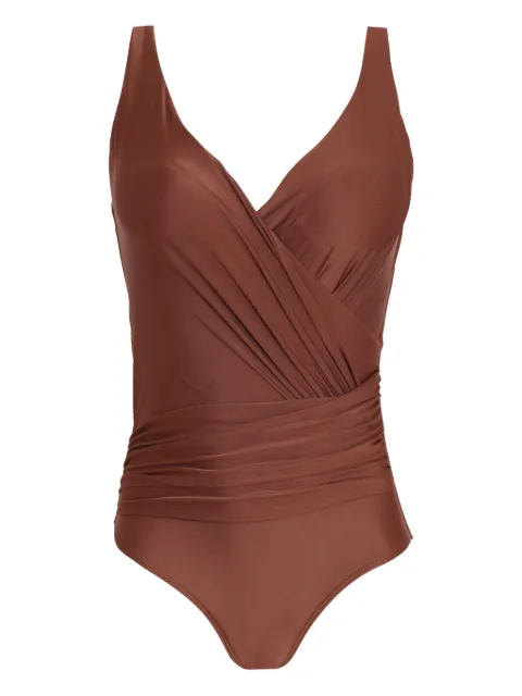 Lygia & Nanny Maisa draped swimsuit