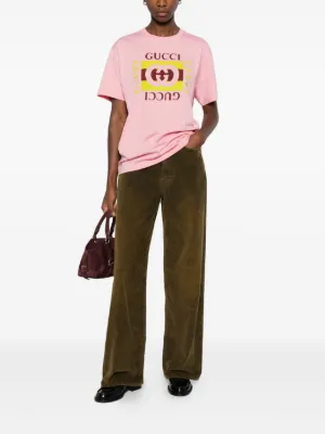 【新品未使用・箱、タグ、紙袋付き】GUCCI Tシャツ　レディース　ブラック antiqua 大活躍アイテム最大半額!!19日20時〜22日10時 ANTIQUA