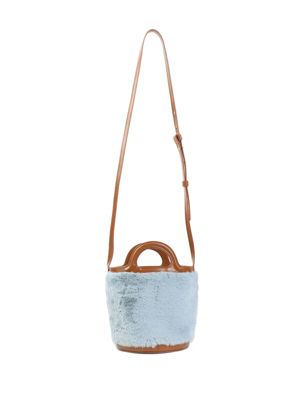 Marni Trimmed Mini Bag In Blue
