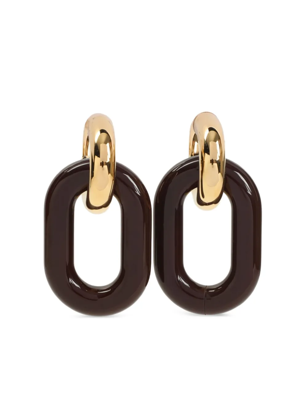 Marni chain-link earrings | Gold | Image 1