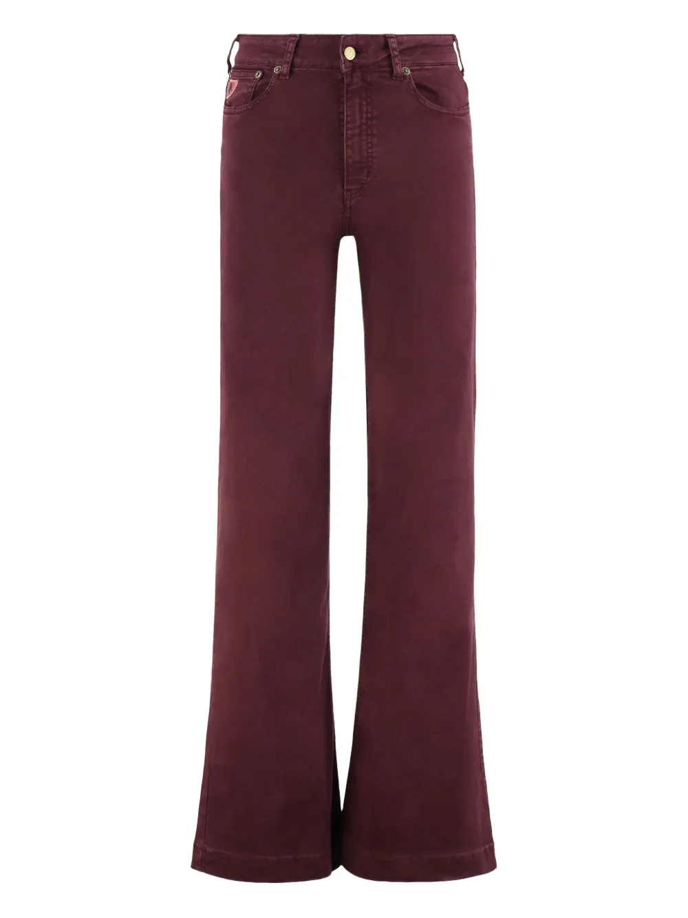 LOIS JEANS ボタン ストレートジーンズ - レッド LOIS JEANS ボタン ストレートジーンズ - レッド