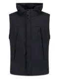 C.P. Company goggle-details sleeveless gilet - Black