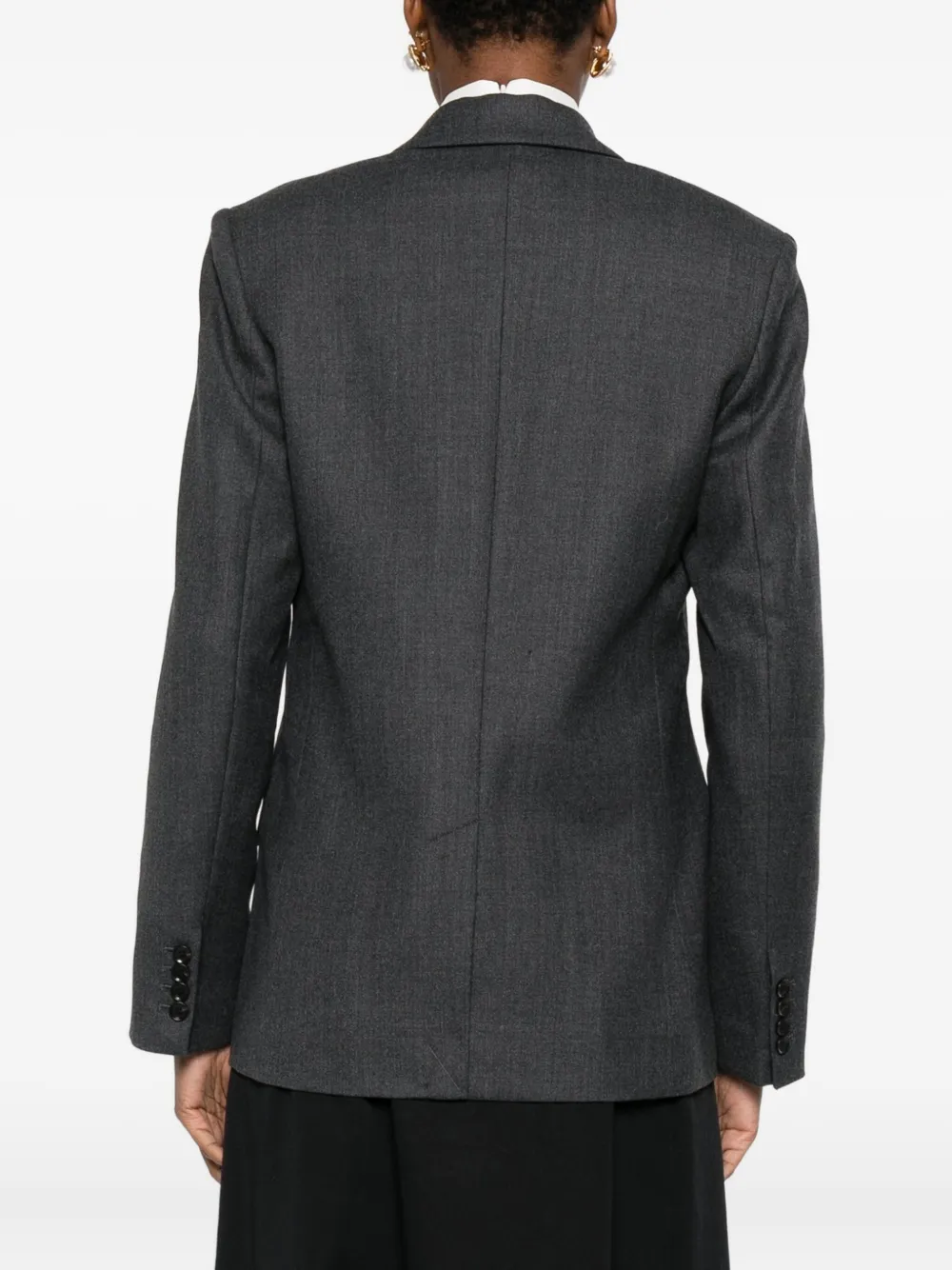 Anine Bing Ross Blazer In Gray