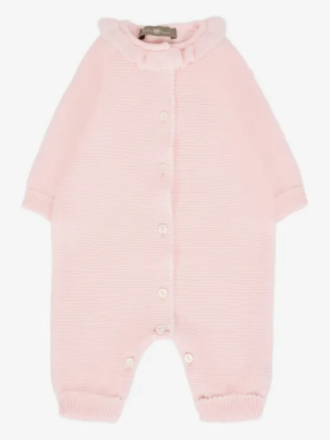 Little Bear ruffled wool romper