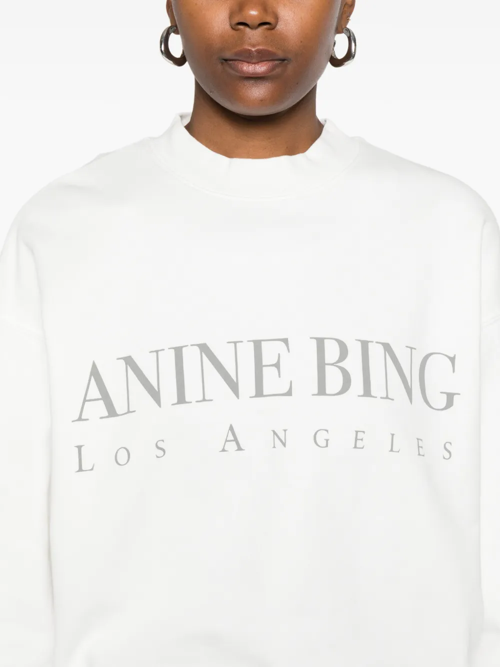 ANINE BING Jaci sweater Wit