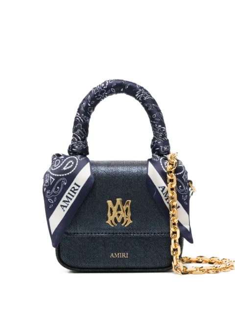 AMIRI scarf-handle tote bag
