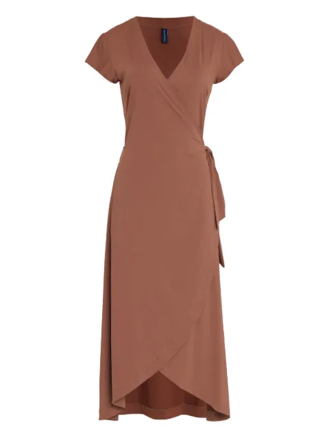 Lygia & Nanny Falcão short-sleeve wrap dress