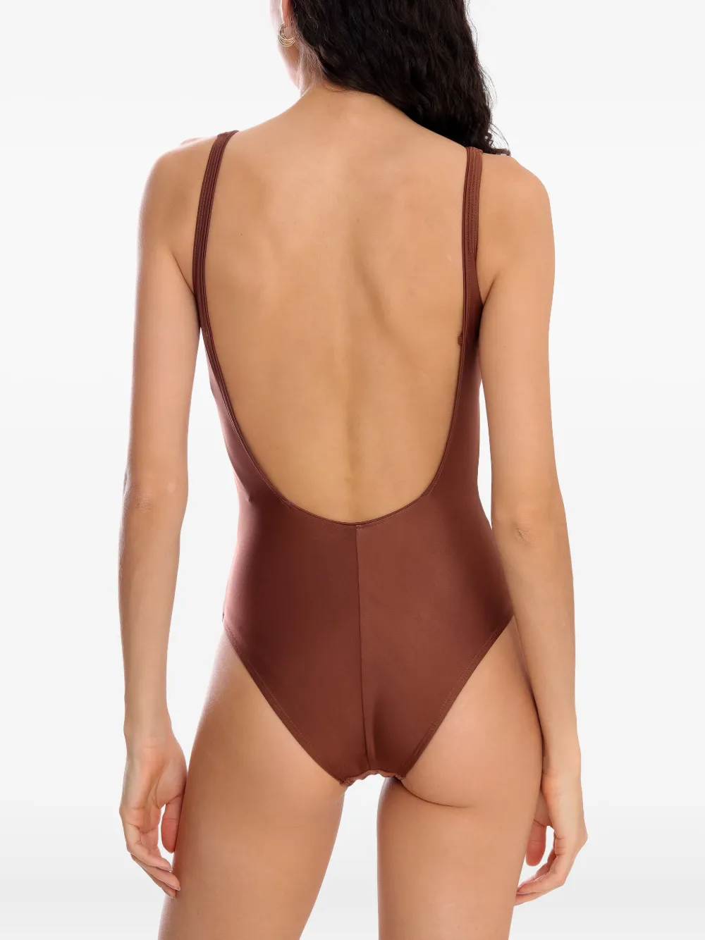 Lygia & Nanny Low-back Swimsuit In Blue
