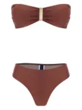 Lygia & Nanny Ester bandeau bikini set - Brown