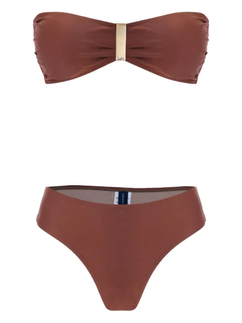 Lygia & Nanny Ester bandeau bikini set