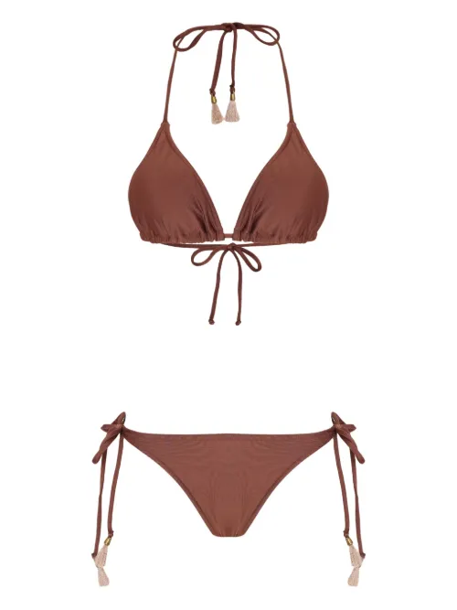 Bikini Maya à franges - Lygia & Nanny - Modalova