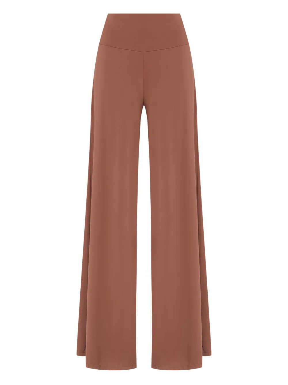 Lygia & Nanny Gardens Wide-leg Trousers In Brown