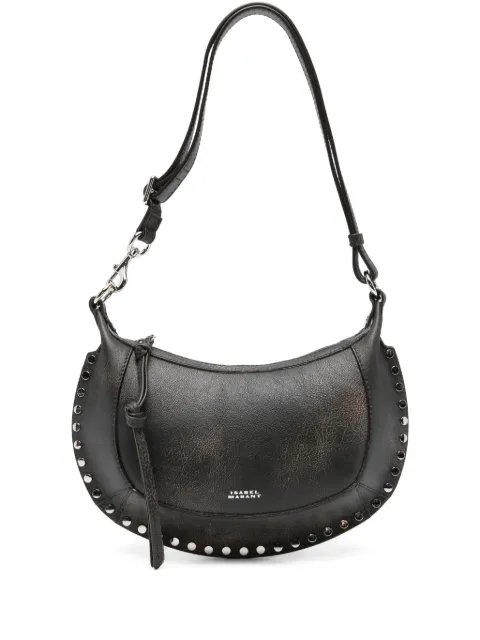 ISABEL MARANT Oskan Moon stud-embellished leather shoulder bag