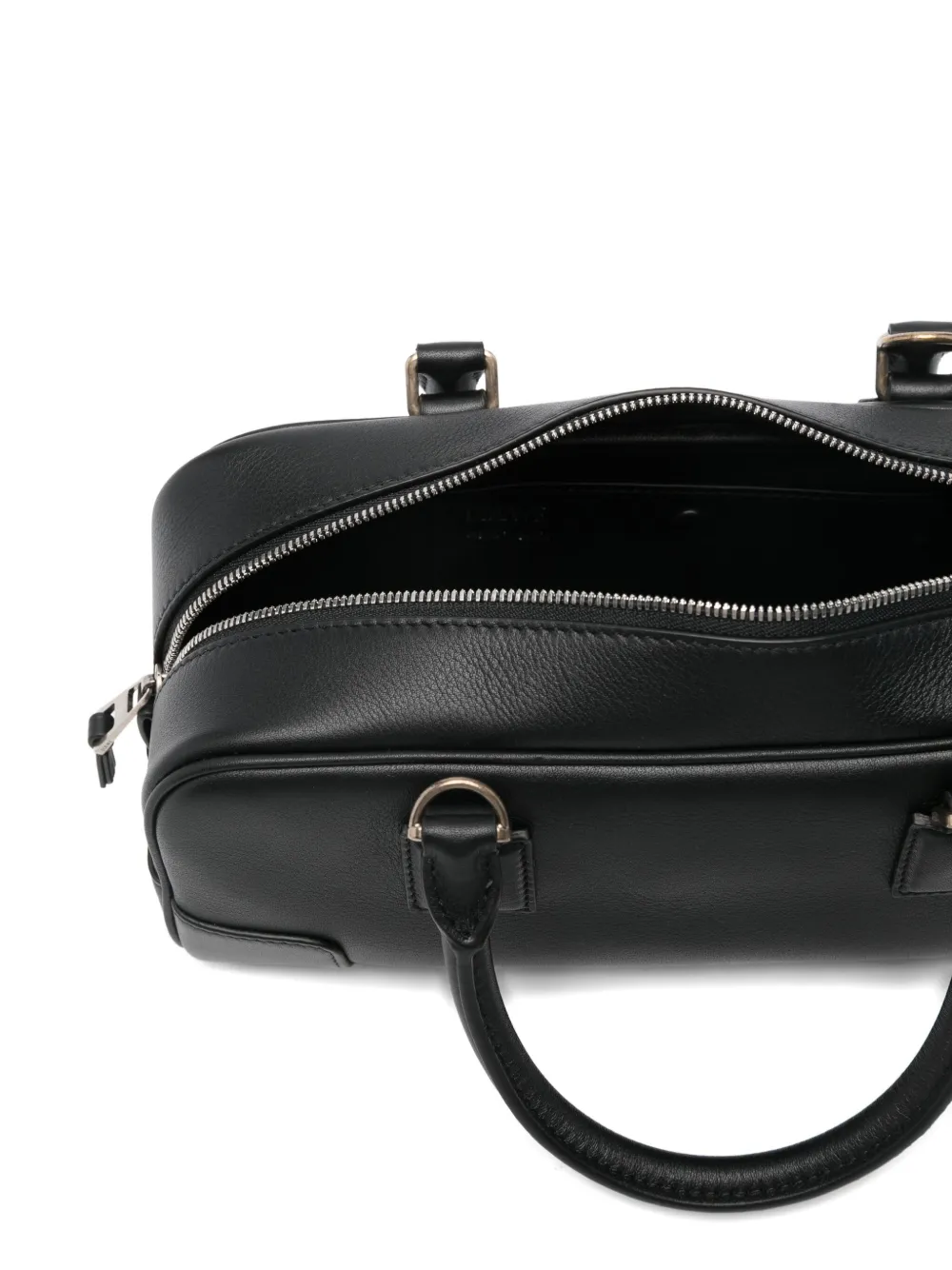 Loewe Amazona 23 Embellished Leather Shoulder Bag In Black