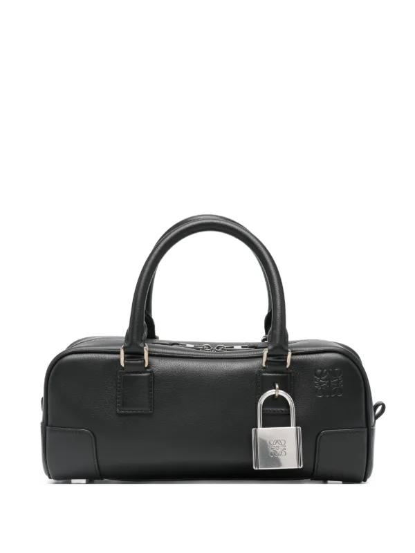LOEWE Amazona レザーハンドバッグ | ブラック | FARFETCH JP