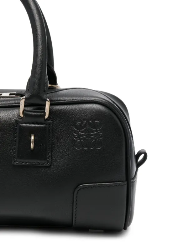 LOEWE Amazona レザーハンドバッグ | ブラック | FARFETCH JP
