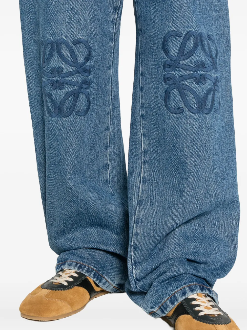 LOEWE Jeans met wijde pijpen Blauw